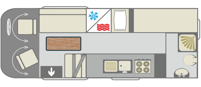 Solaris Xl Day Lounge Layout
